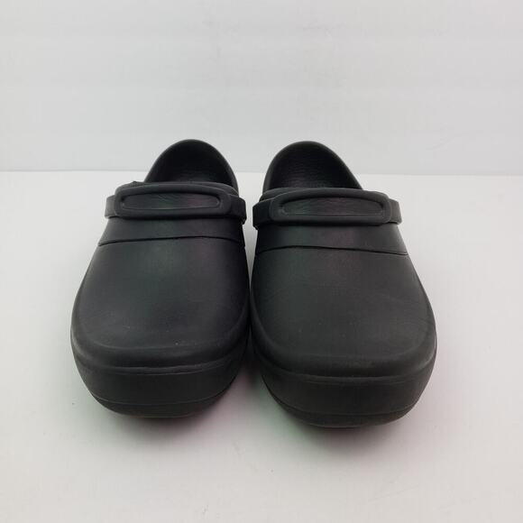 Crocs Mercy Work Womens Size 9 Black Slip On Slip Resistant Work Clog Shoes - Picture 5 of 10